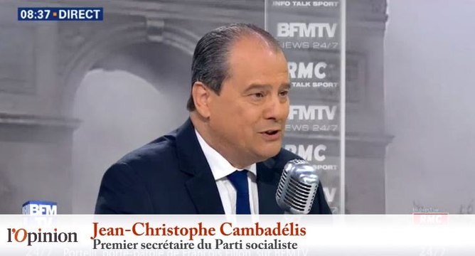 Jean-Christophe Cambadélis : «François Fillon a pris en otage son propre camp»