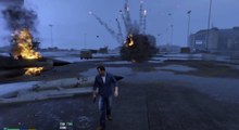 Zombies mod in military base. Zombies mod for Grand Theft Auto 5 . Zombie apocalypse. Part 1