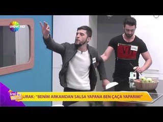 Erkekler evinde gergin anlar!