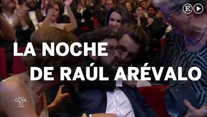 Así fue la noche de Raúl Arévalo en los Goya