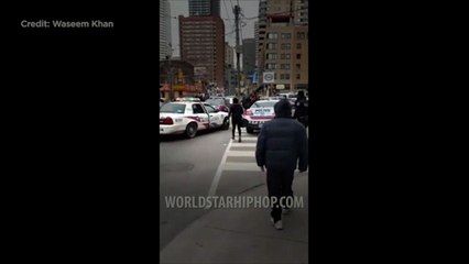 Toronto Cops Taser A Motionless Man On The Ground While Telling Him To Stop Resisting!