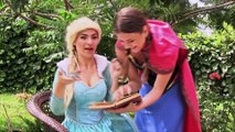 Spiderman & Frozen Elsa vs Joker Spider prank! Funny superhero video - Real Hero
