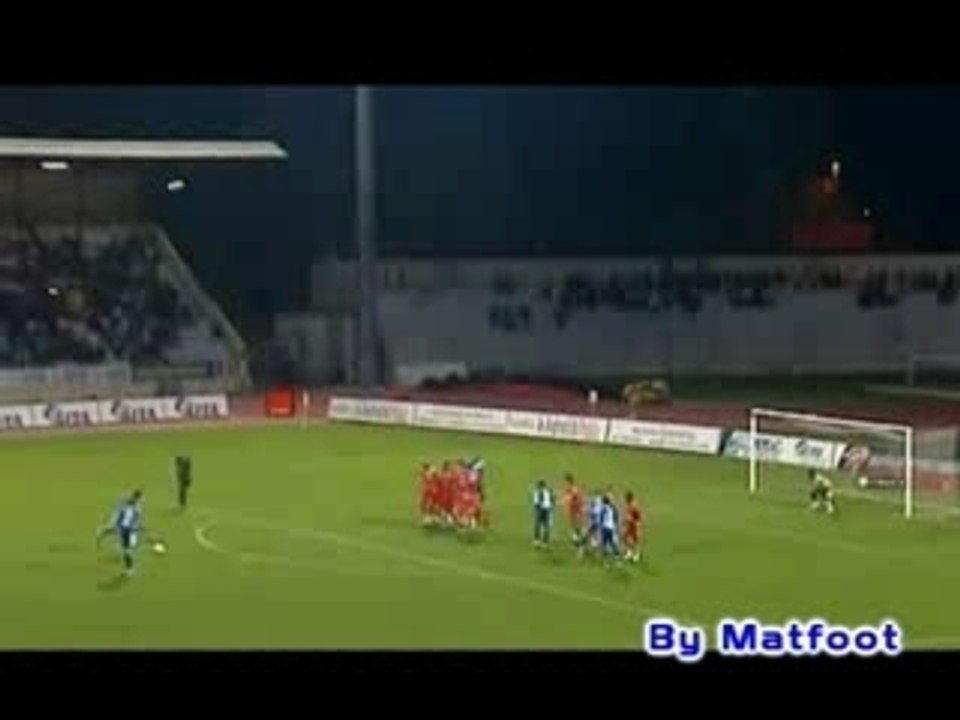 Dijon-Le Havre 2-3 2é but de nikezic