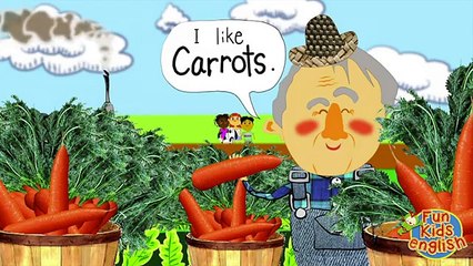 Vegetable Song | Carrots Are Yummy | Songs For Kids | Songs For Children | Fun Kids English