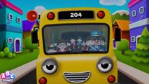 Wheels On The Bus | Wheels On The Bus Go Round and Round Nursery Rhyme