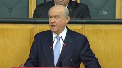 Bahçeli: "11 Ekim 2016'dan Bu Tarafa Sadece Bize Vuruyorlar Bizi Eleştiriyorlar"
