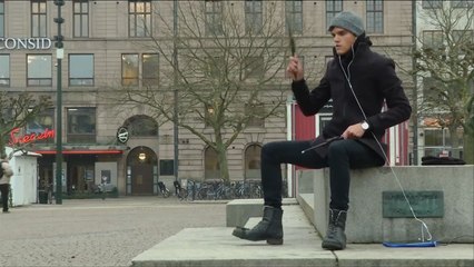 هذا الصباح- جهاز لقرع الطبول يحمل بالجيب