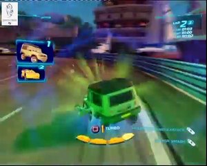 Cars 2 Game - Miles Axlerod - Mountain Run - Disney Car