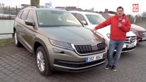 VÍDEO: Comparativa SUV: Skoda Kodiaq contra Santa Fe y GLC