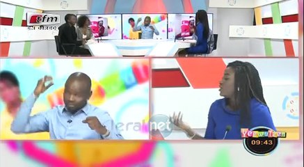 regardez cette animatrice de yewouleen avec ses méches à mourire de rire