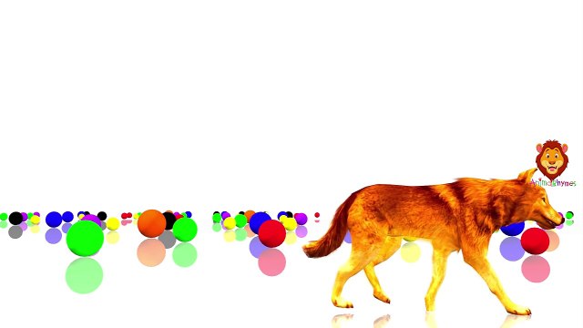 Learn Colors With Animals Gumballs For Children | Lion Gorilla Dinosaurs Shark Finger Fami