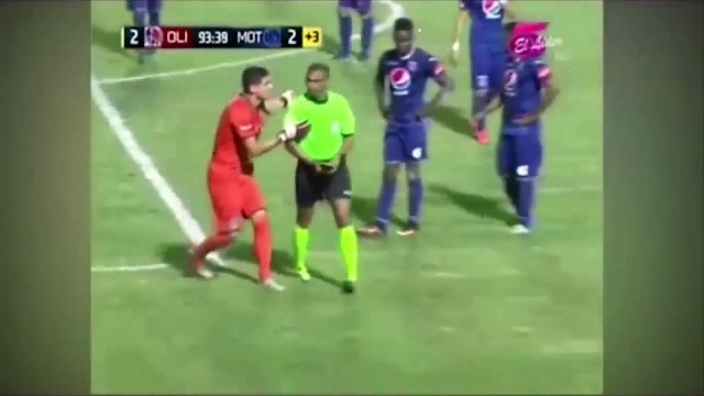 Pitch invader scores last-gasp equaliser in Honduran league game - and unbelievably the goal stands