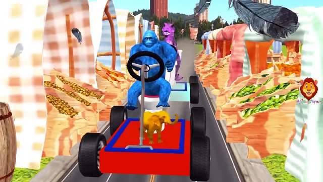 Learn Surprise Eggs Animals Names & Sounds For Children | Dinosaurs Finger Family Nursery