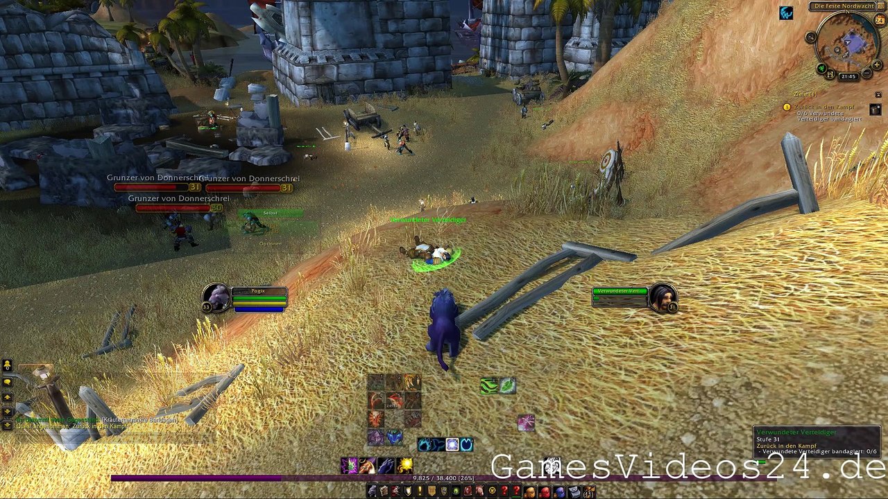World of Warcraft Quest: Zurück in den Kampf