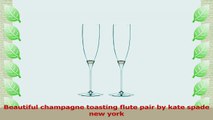 Kate Spade New York Rosy Glow 2Piece Champagne Toasting Flute Set Silverplated Metal and 1c04d7b4