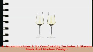 Raye Crystal Champagne Flutes Set of 2 by Viski aebc5e62