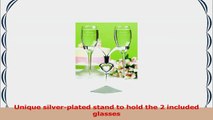 Hortense B Hewitt Wedding Accessories Raindrop Champagne Toasting Flutes and d8cdfe14