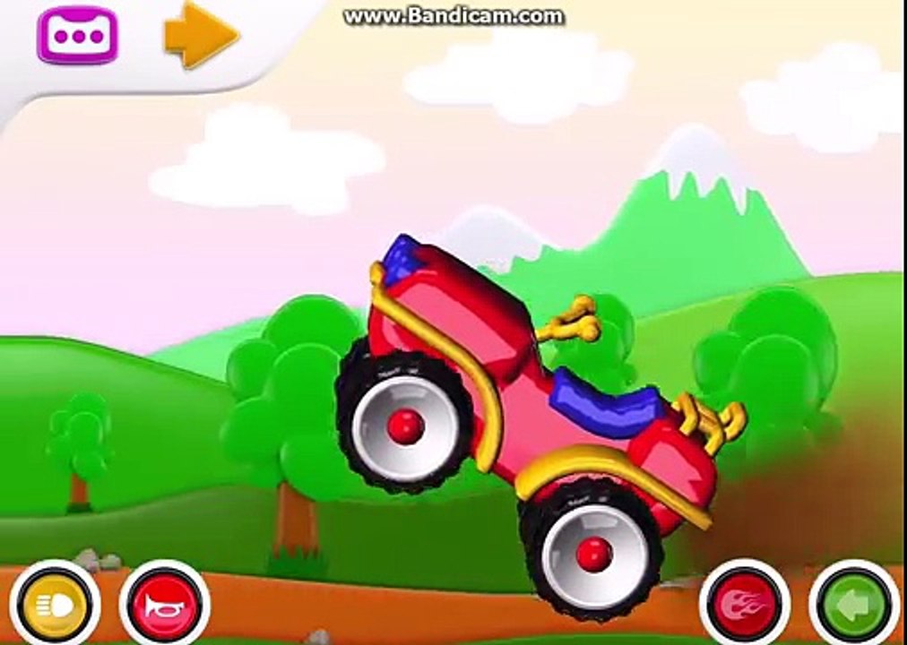 Мультфильмы про машинки. Автосервис: сборка и тест-драйв модели