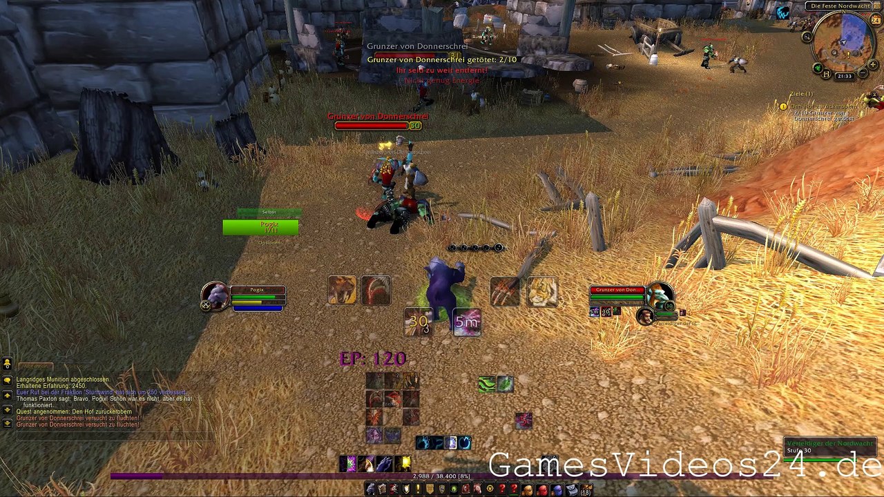 World of Warcraft Quest: Den Hof zurückerobern