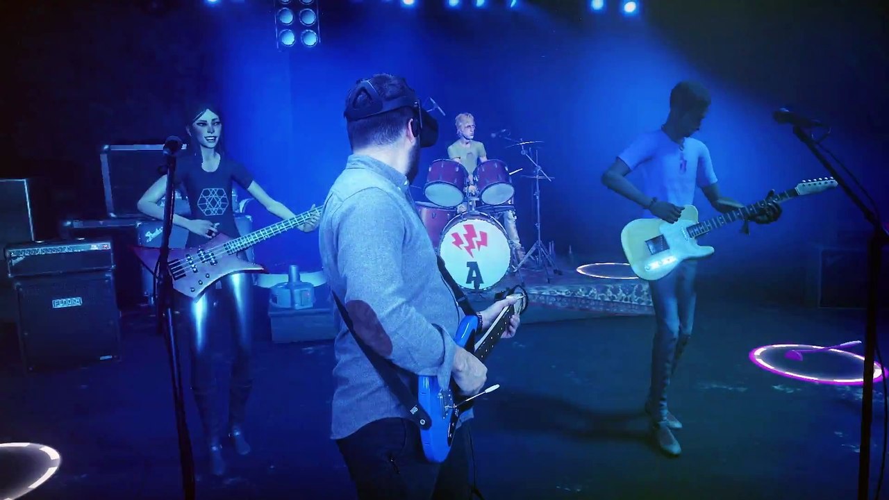 Rock Band VR date sa sortie sur Oculus Rift en vidéo