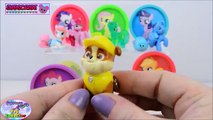 Learn Colors My Little Pony Filly Toy Surprises Mane 6 Play doh Surprise Egg and Toy Collector SETC