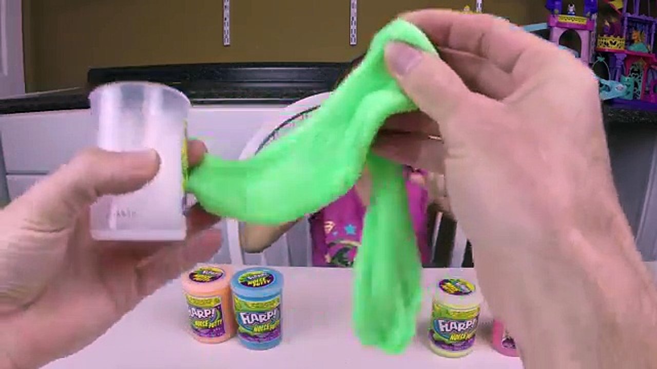 LEARN COLOURS w/ Gross Slime Funny Fart Noise Putty - Teach Baby, Toddler & Pre-K Learn Colors Video
