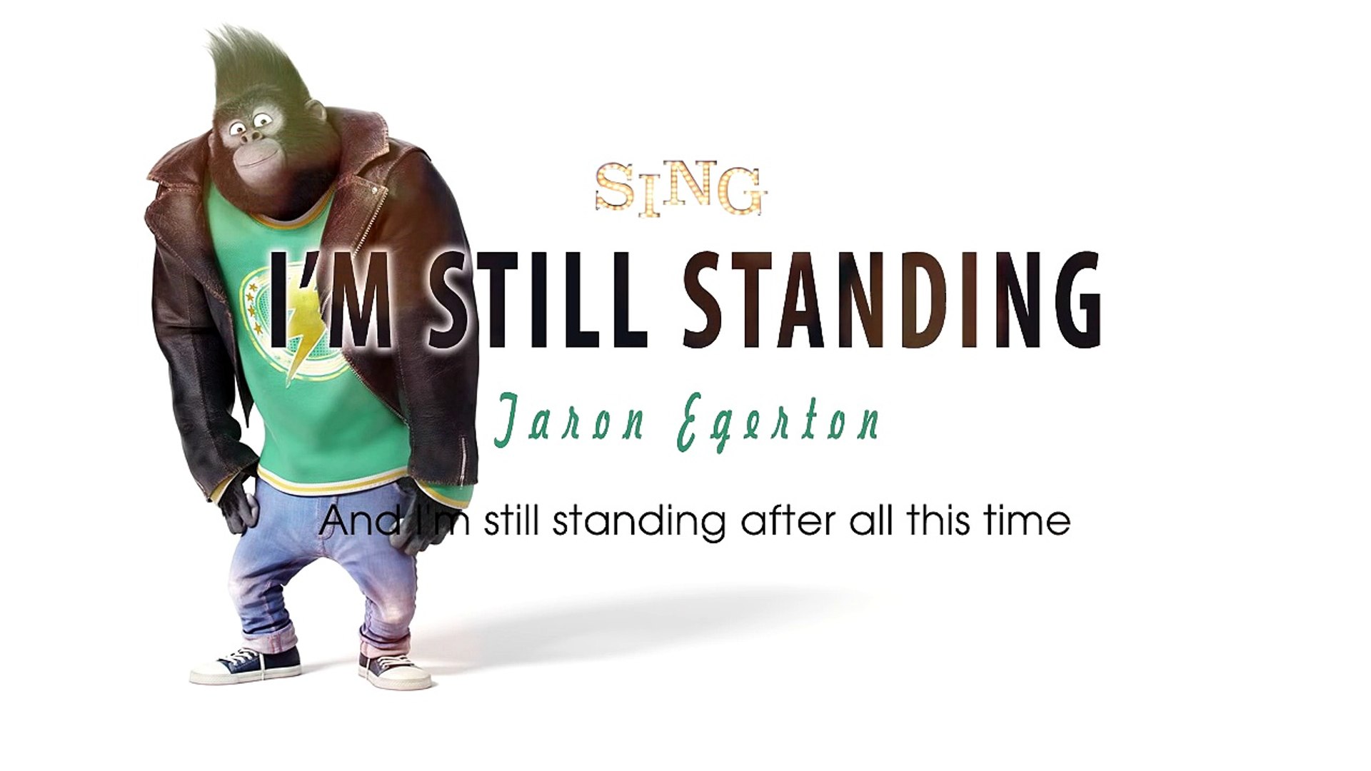 Песня im still. Im still standing зверобой. I M still standing. Sing im still standing. Taron Egerton i'm still standing.