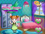 NEW Игры для детей—Disney Princessa Анна Украшение комнаты—Мультик для девочек