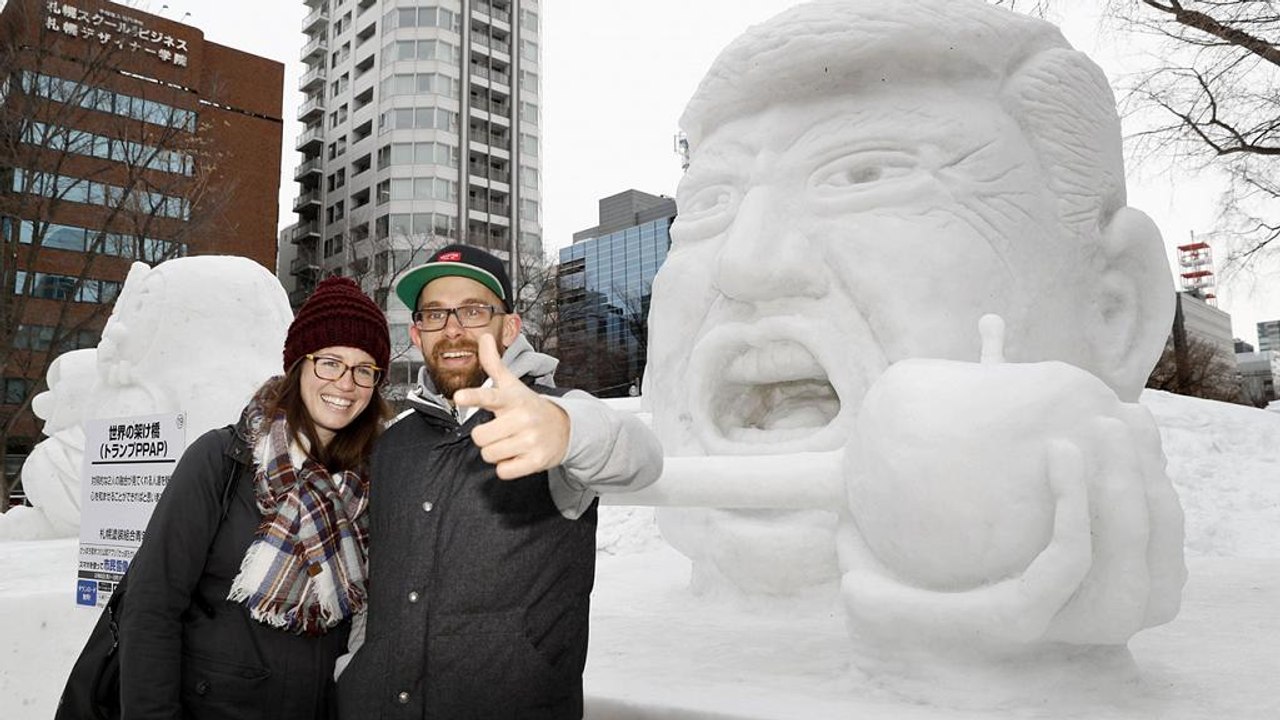 Japan's annual snow festival