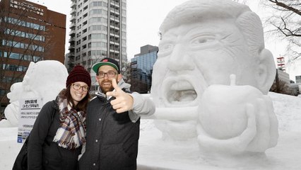 Japan's annual snow festival