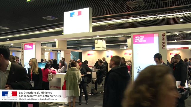 Le Ministère de l’Économie et des Finances sur le Salon des Entrepreneurs 2017