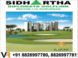 First Golf Link Project On Dwarka Expressway Sidhartha Diplomats Golf Link Sector 110 Gurgaon  8826997780