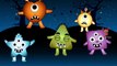 Monsters Finger Family Nursery Rhyme | Monsters Cartoon Finger Family Song - Crazy Kids Rhymes