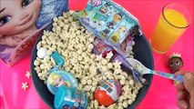 Disney Frozen Elsa Cereal Toy Surprises! Kinder, Fashems, Finding Dory, MLP Kids Egg Surprise