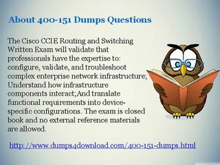 400-151 Dumps Free Download PDF - Dumps4download.com