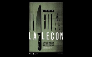La leçon (de prononciation) de Ionesco