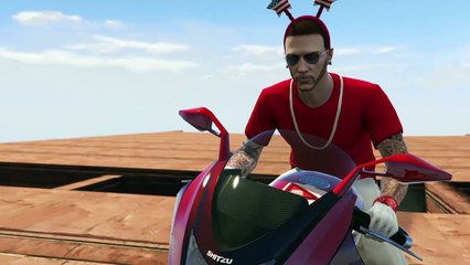 GTA V STUNT SKILL DE MOTOS COM RAGE QUIT