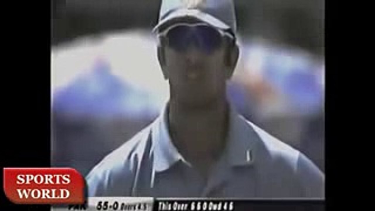 Unbelievable Batting of Shahid Afridi Amazing Sixes  India vs Pakistan