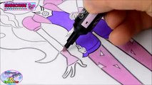 My Little Pony Coloring Book MLPEG Adagio Dazzle Colors Episode Surprise Egg and Toy Collector SETC