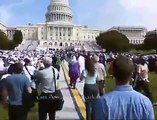Muslims Praying Outside Withe House In America