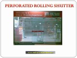 MS Rolling Shutters Manufacturer in India