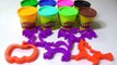 Play and Learn Colours with Playdough Modelling Clay and Halloween Molds Fun & Creative for Kids