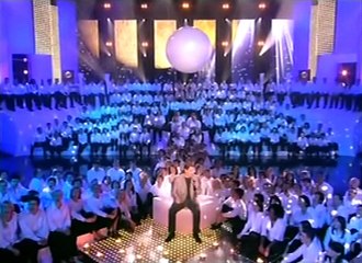 2007/04/07 Cabrel : Petite Marie (500 Choristes Ensemble-Tf1)