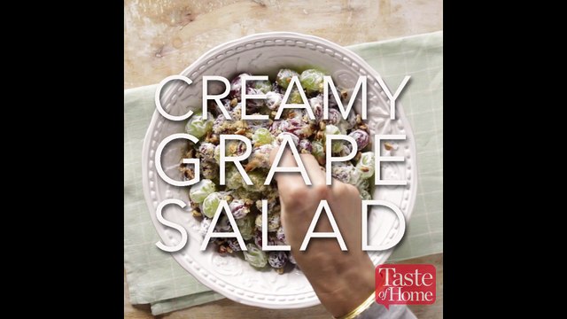 Creamy Grape Salad