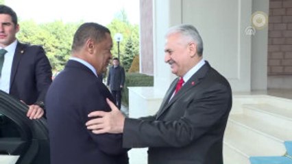 Başbakan Yıldırım, Etiyopya Cumhurbaşkanı Wirtu'yu Kabul Etti