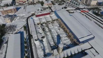 Trabzon Organize Sanayi Bölgesi'nde Kar Kalktı, Zarar Ortaya Çıktı