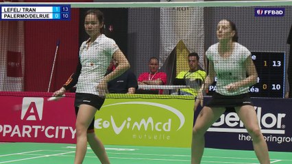 Championnats de France 2017 - finale double dames