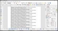 46 Ders - LibreOffice Write resim düğmesi - aynı belge içinde sekme duraklarına girme örneği