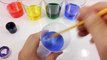 Glitter Powder Glue Slime Water Balloons Syringe Learn Colors Toy Surprise Eggs YouTube