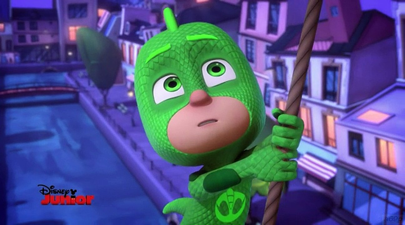 PJ Masks Super Pigiamini 1x11 I Gatti Non Volano - Geco E Il Raffreddore